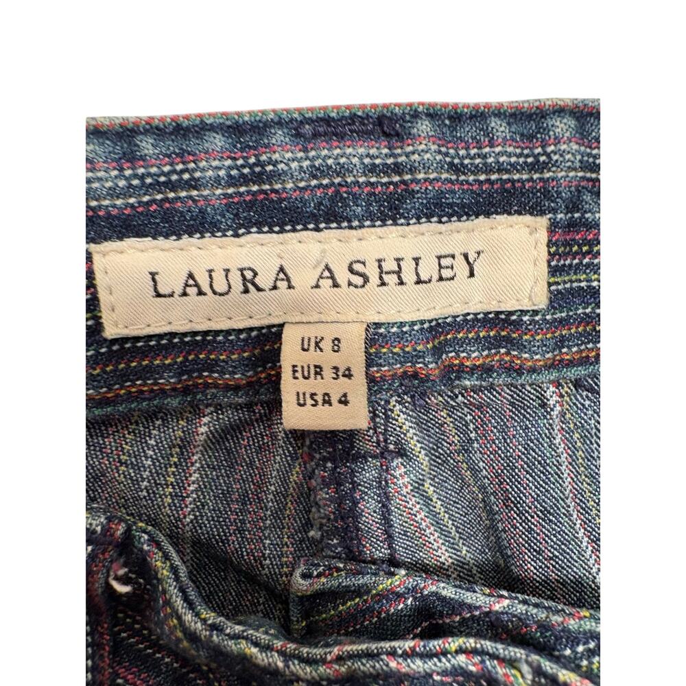 Vintage Laura Ashley low rise bootcut jeans size 8 - Picture 7 of 9